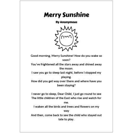 Merry Sunshine