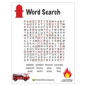 Free Word Search Worksheets for 3rd Grade | Golden Kids Learning