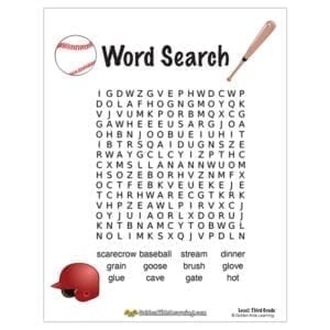 Free Word Search Worksheets for 3rd Grade | Golden Kids Learning