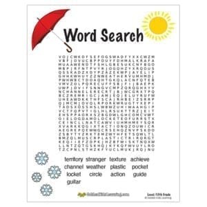 free word search worksheets for 5th grade golden kids