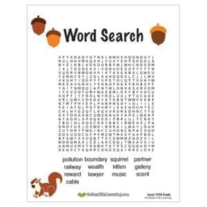 free word search worksheets for 5th grade golden kids learning