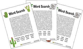 Word Search Grade 4