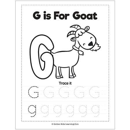 Animal Alphabet - G